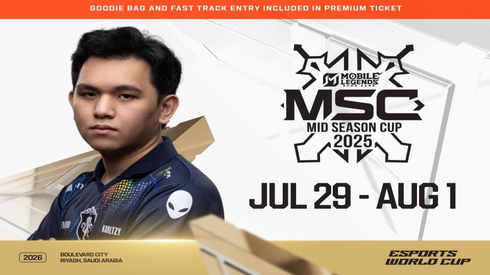 Mobile Legends: Bang Bang MSC at EWC 26 in Riyadh