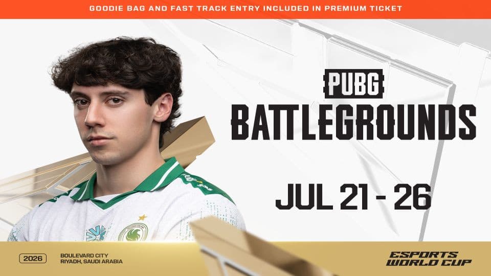 PUBG: BATTLEGROUNDS at EWC 26 in Riyadh
