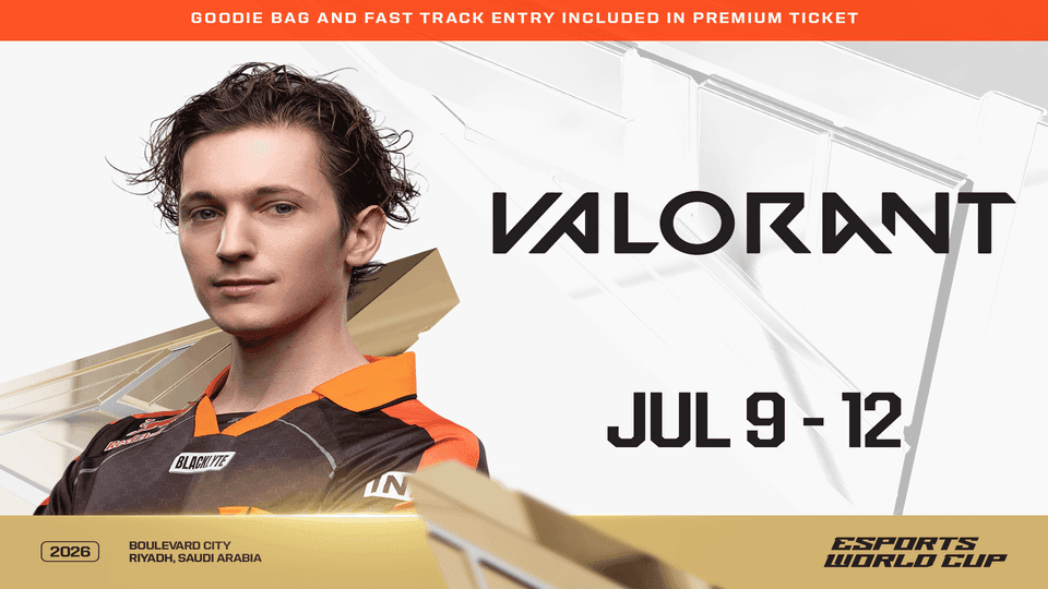 Valorant at EWC 26 in Riyadh